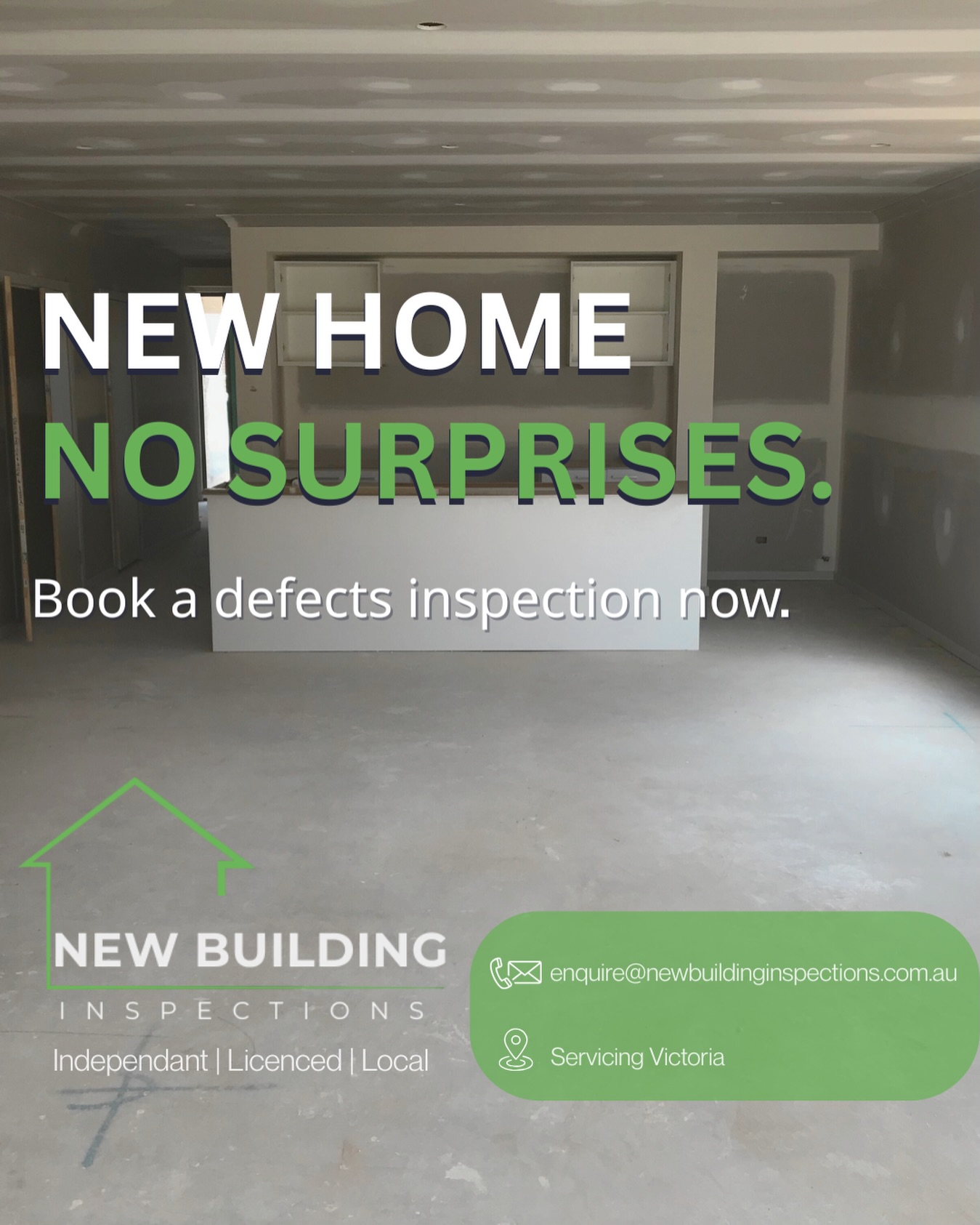 New Building Inspections Facebook ad