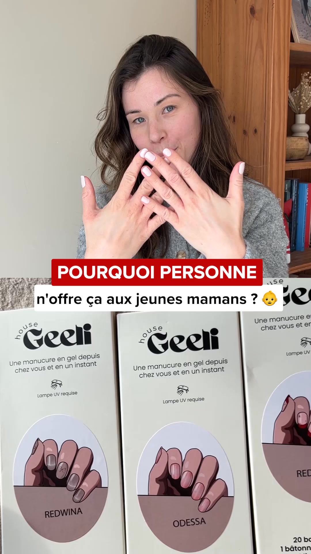Céline Facebook ad: Ma manucure en 10 min
