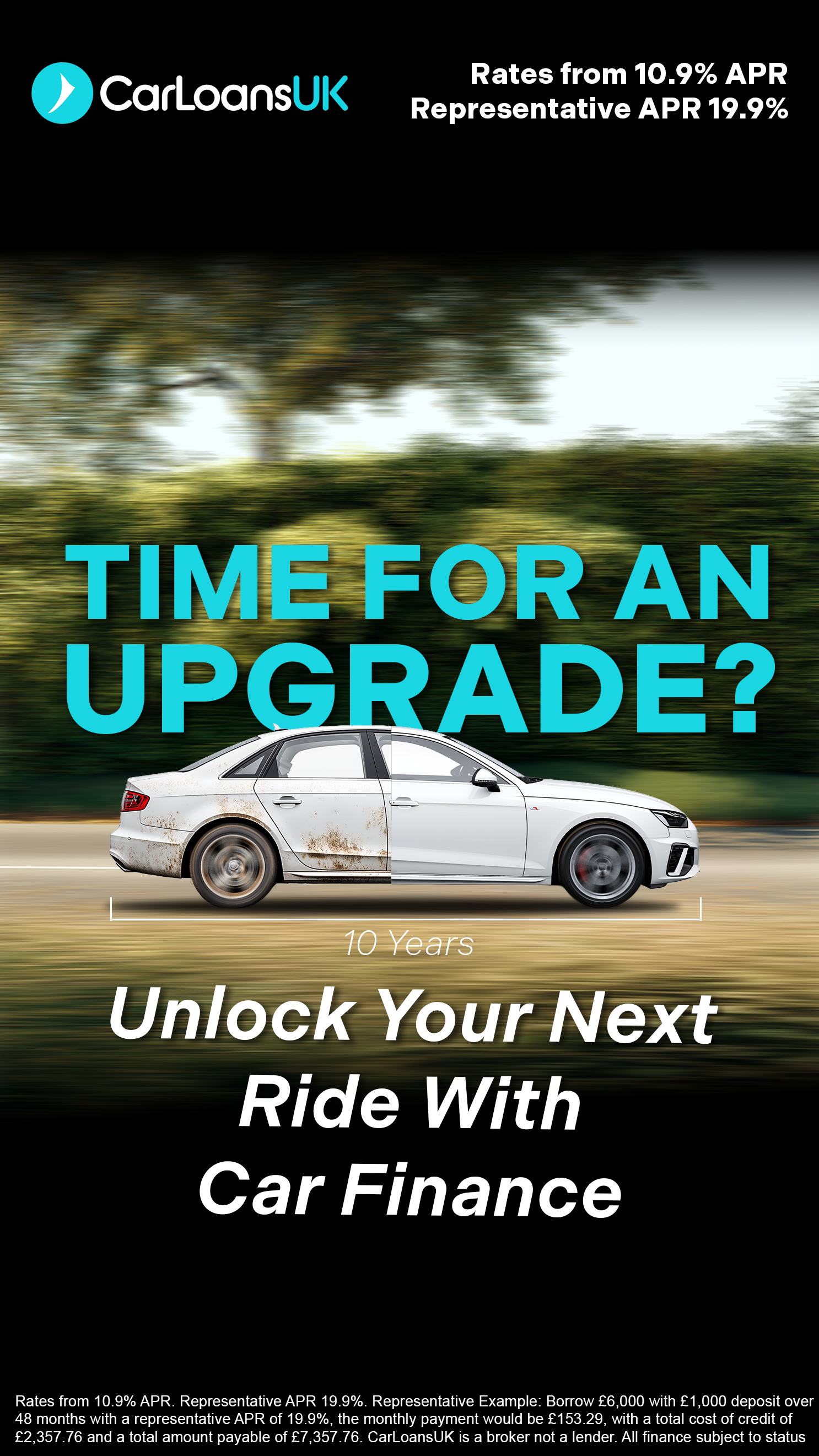 Car Loans UK Facebook ad