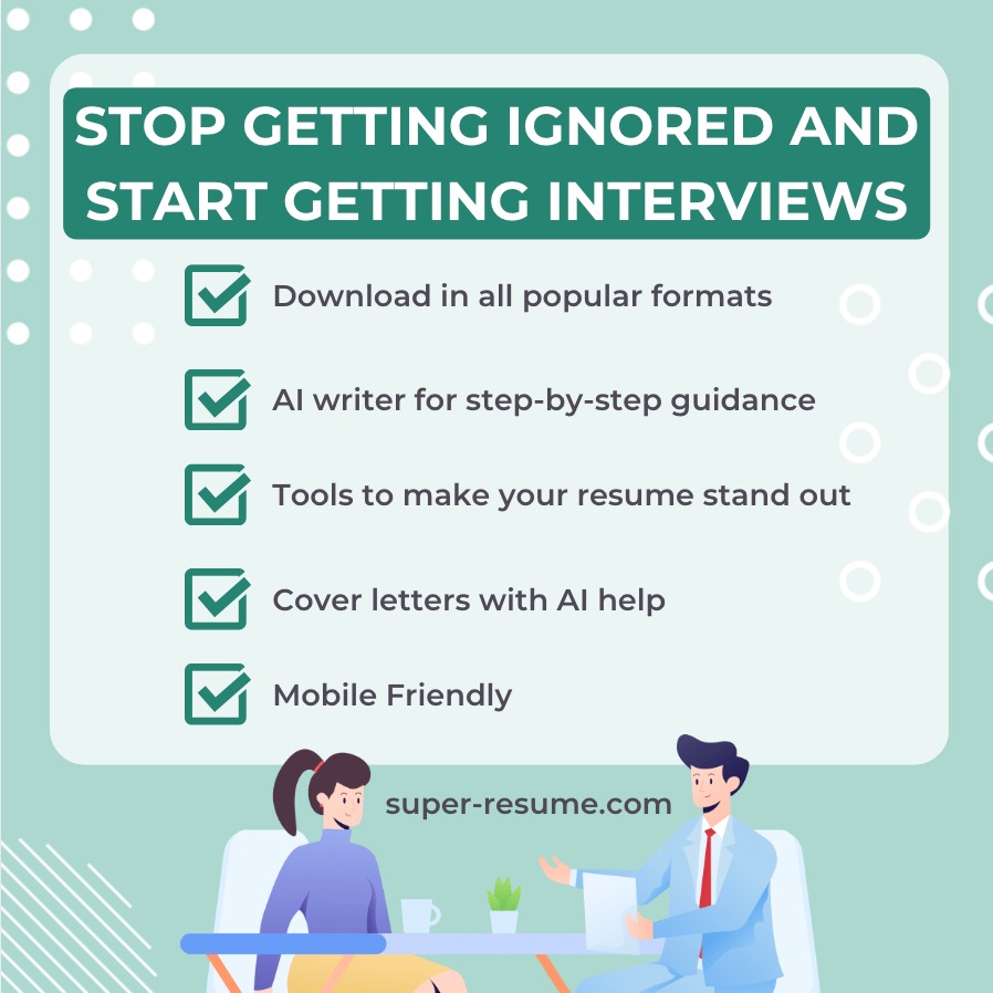 Super Resume Facebook ad