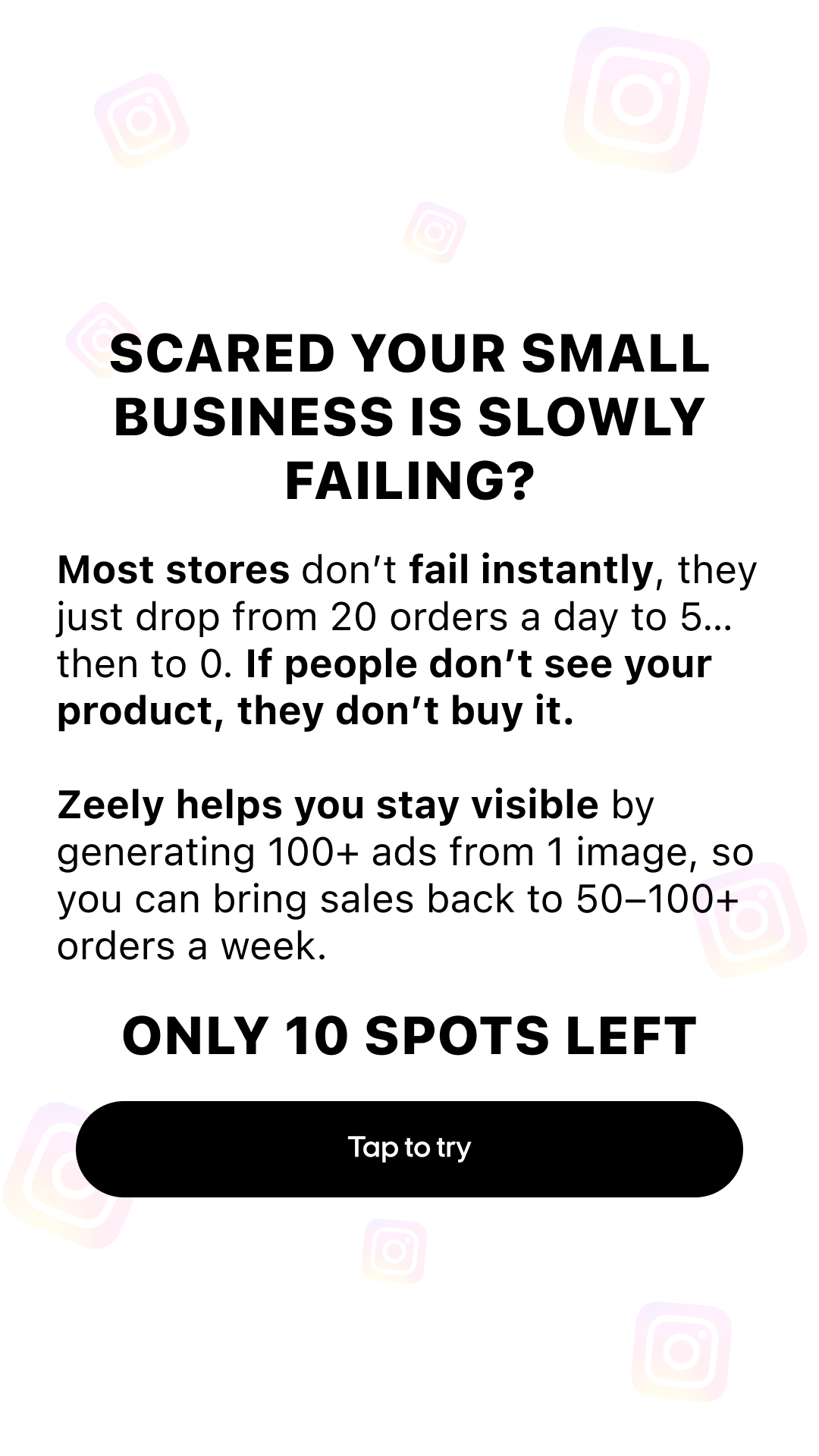 Zeely: AI Ads Maker Facebook ad