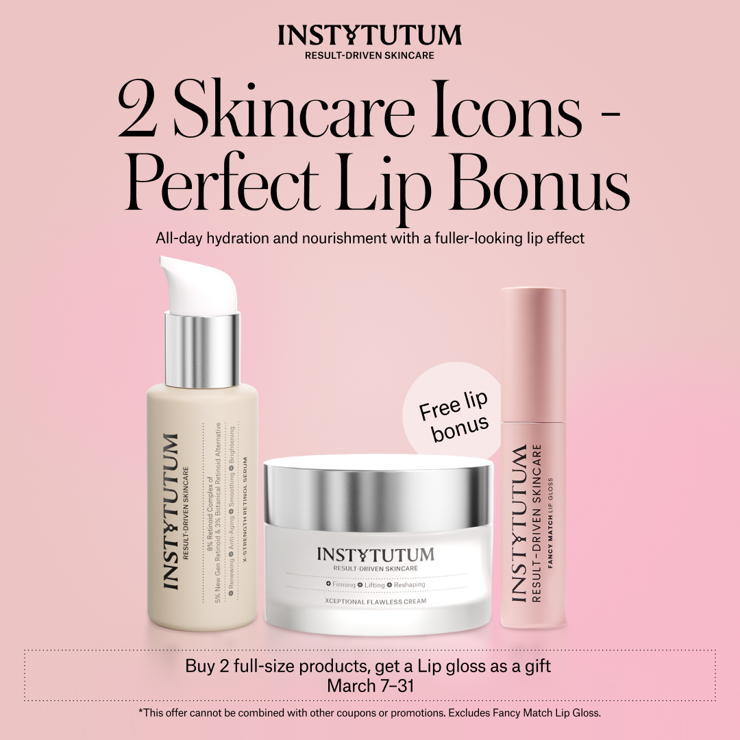 Instytutum Result-Driven Skincare Facebook ad