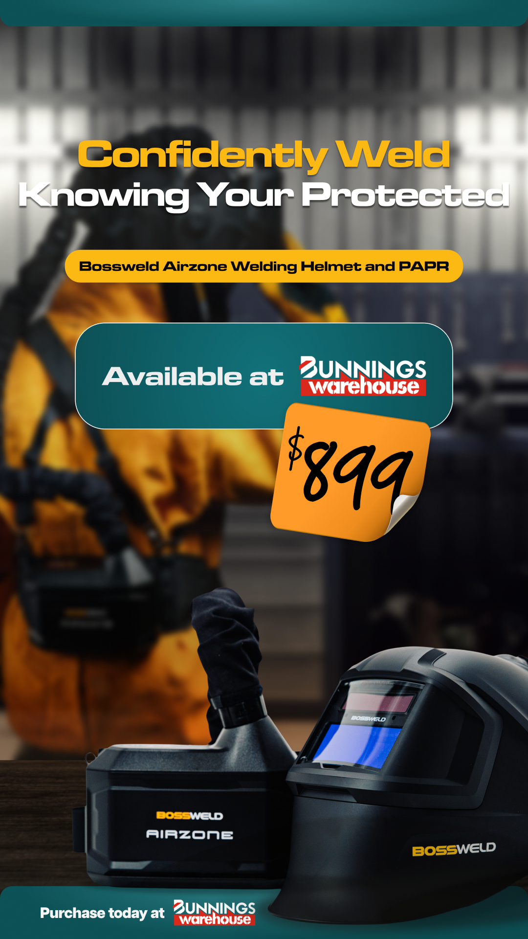Bossweld Facebook ad from Aug 27, 2025