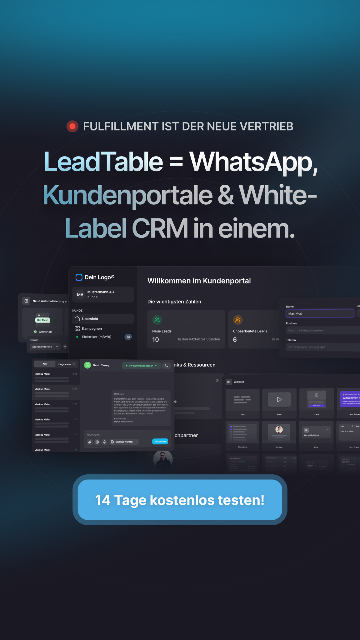 LeadTable - Agentursoftware Facebook ad