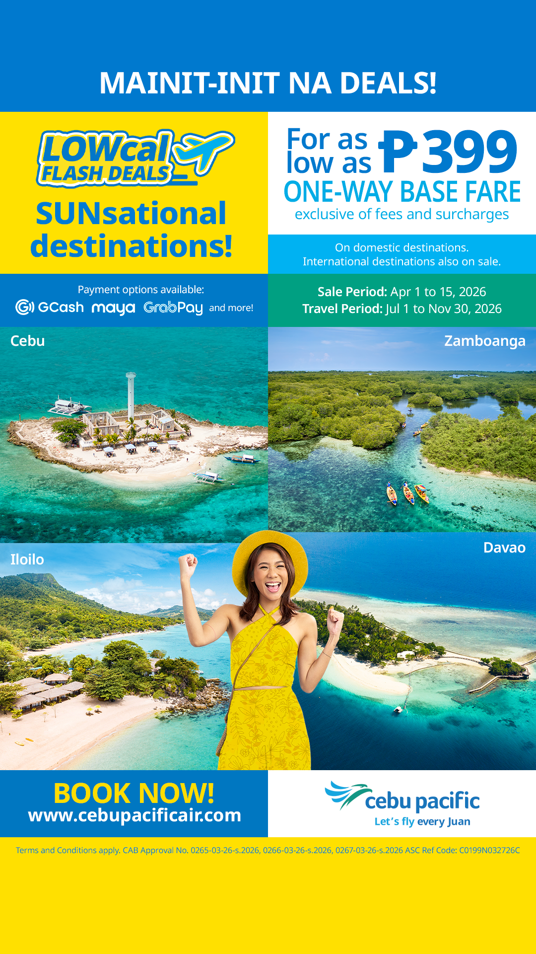 Cebu Pacific Air Facebook ad
