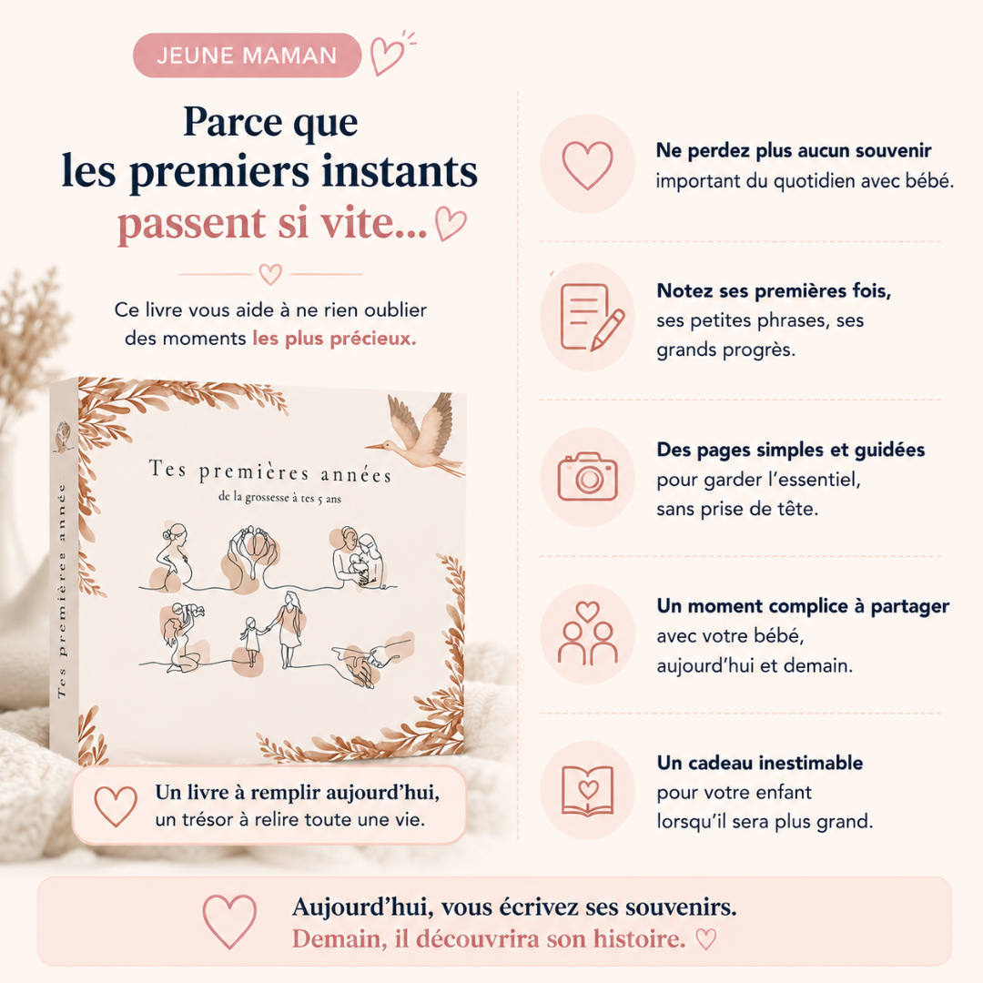 Keep'Love Facebook ad: De la grossesse à ses 5 ans
