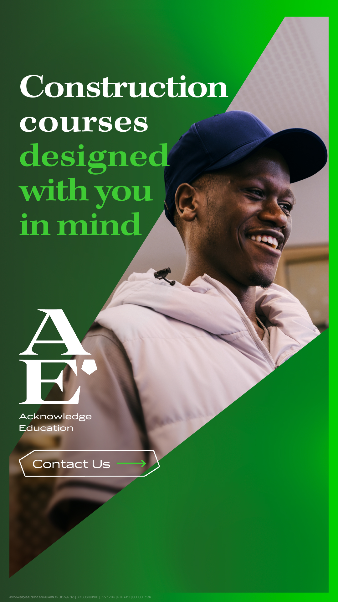 Acknowledge Education Facebook ad from Jun 7, 2026