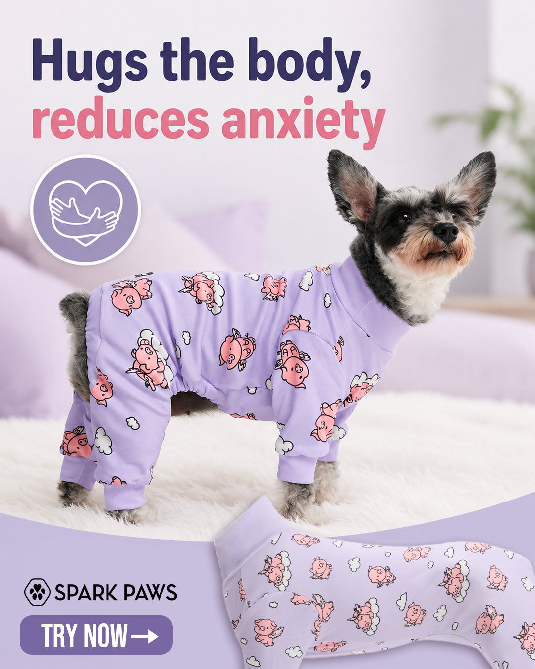 Spark Paws Facebook ad