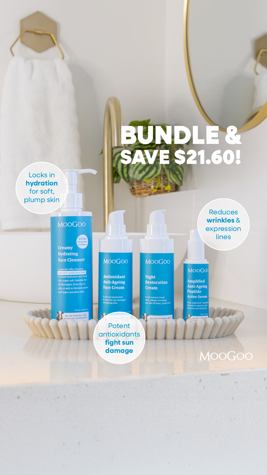 MooGoo Skin Care Facebook ad