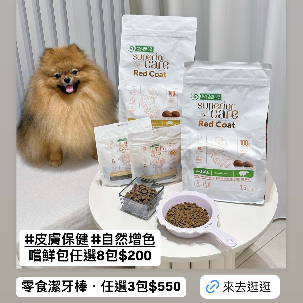 Nature's Protection 自然本色寵物飼料 Facebook ad