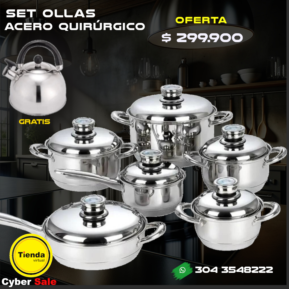 Cyber Sale Facebook ad: OFERTA DE REMATE