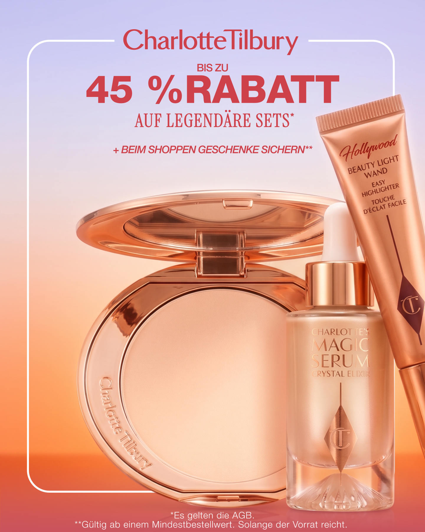 Charlotte Tilbury Facebook ad