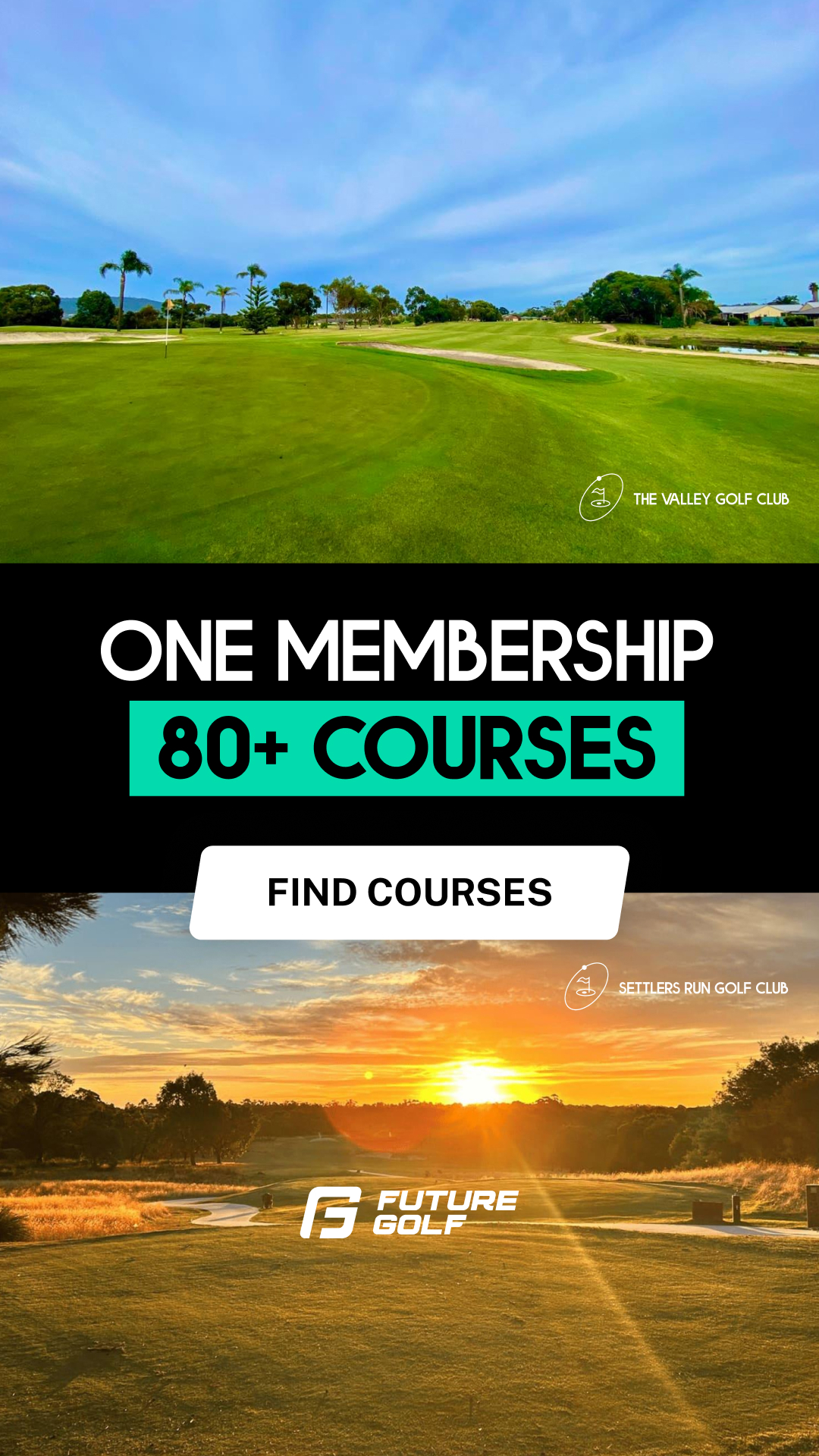 Future Golf Facebook ad from Apr 1, 2026