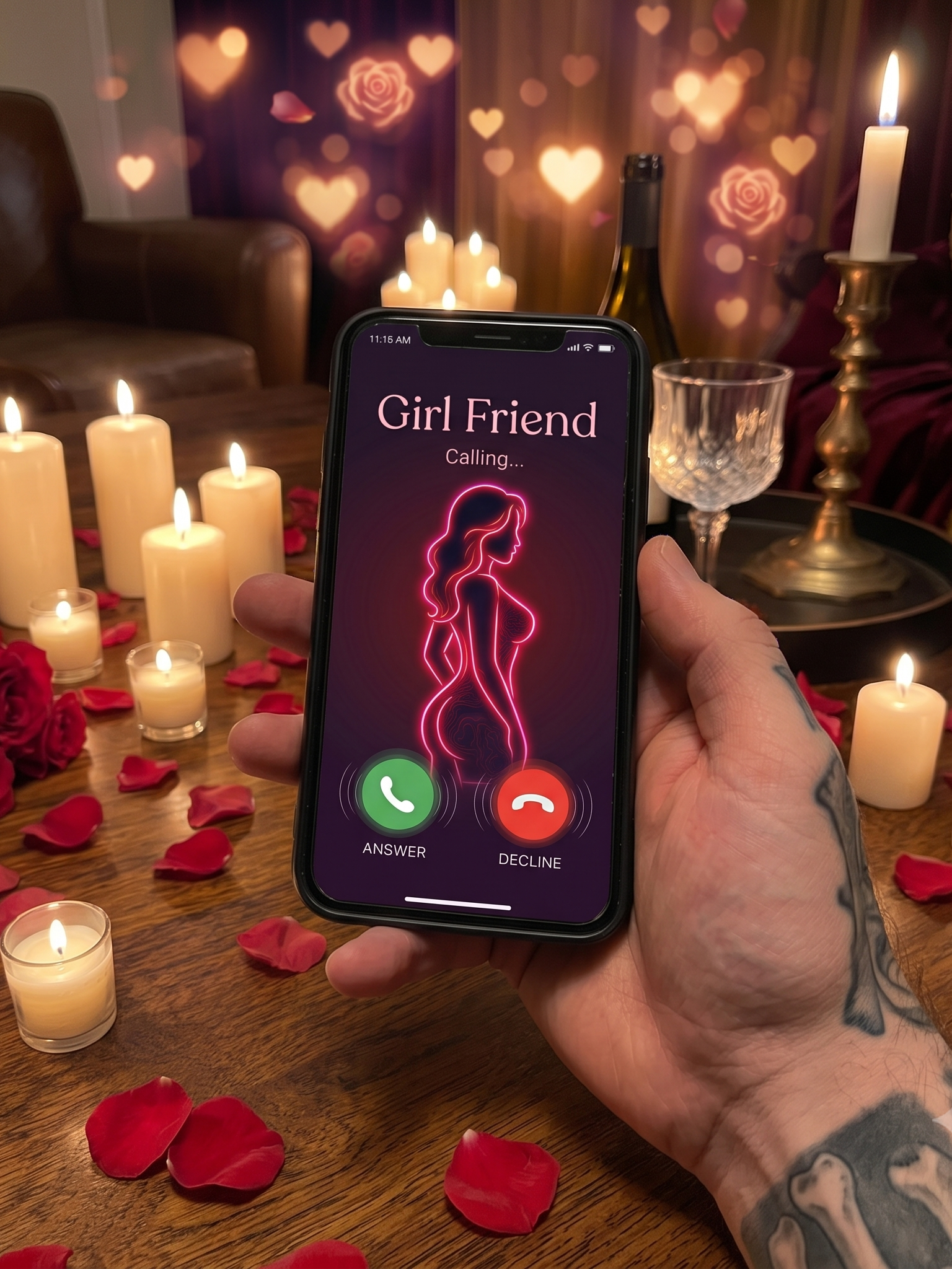 Cyber Nexus Hub Facebook ad: Virtual Girlfriend Video Call