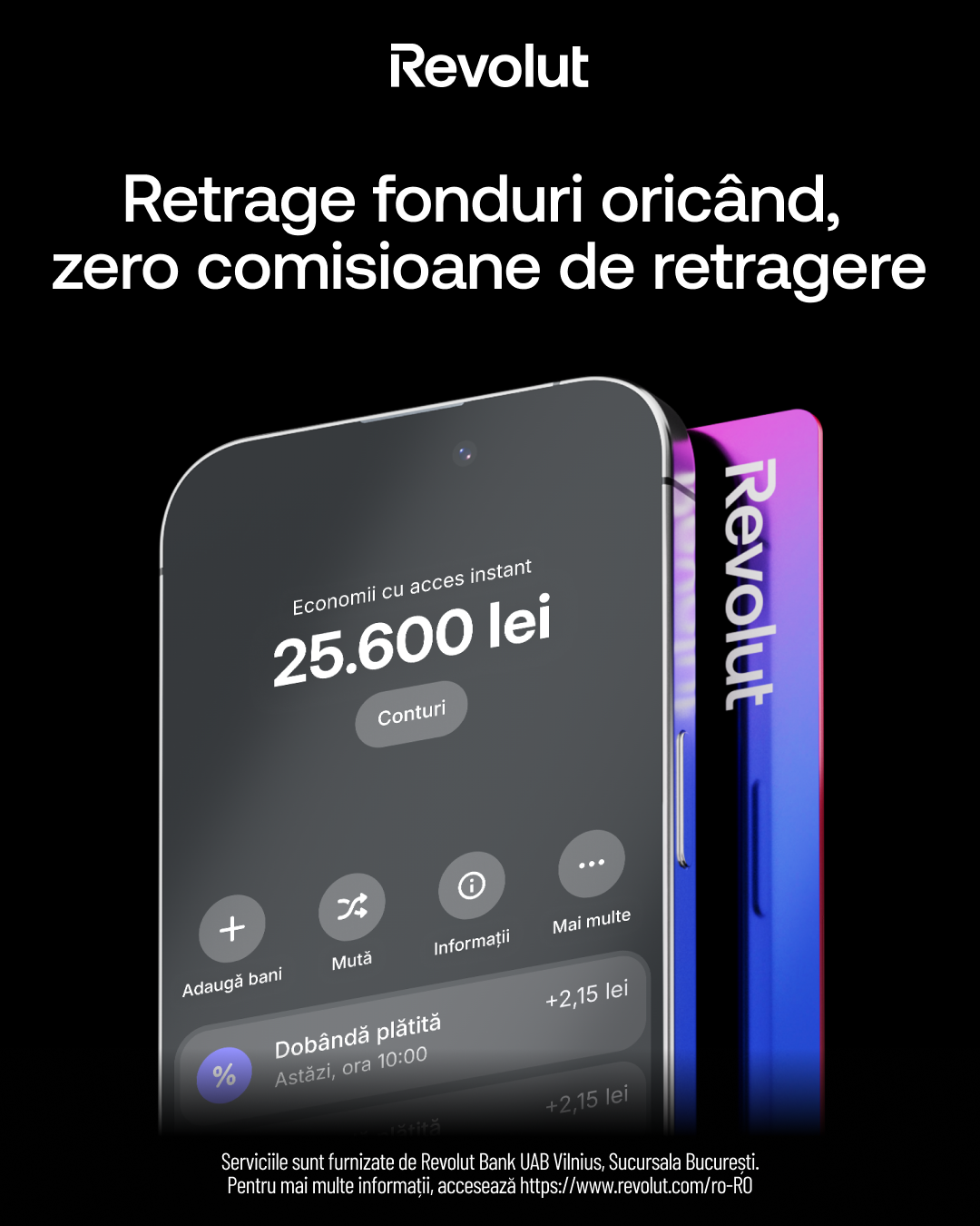 Revolut Facebook ad
