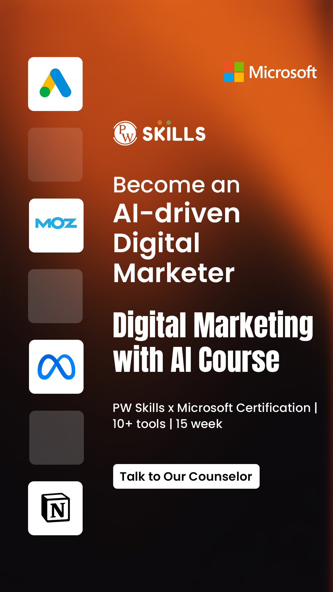 PW Skills Facebook ad