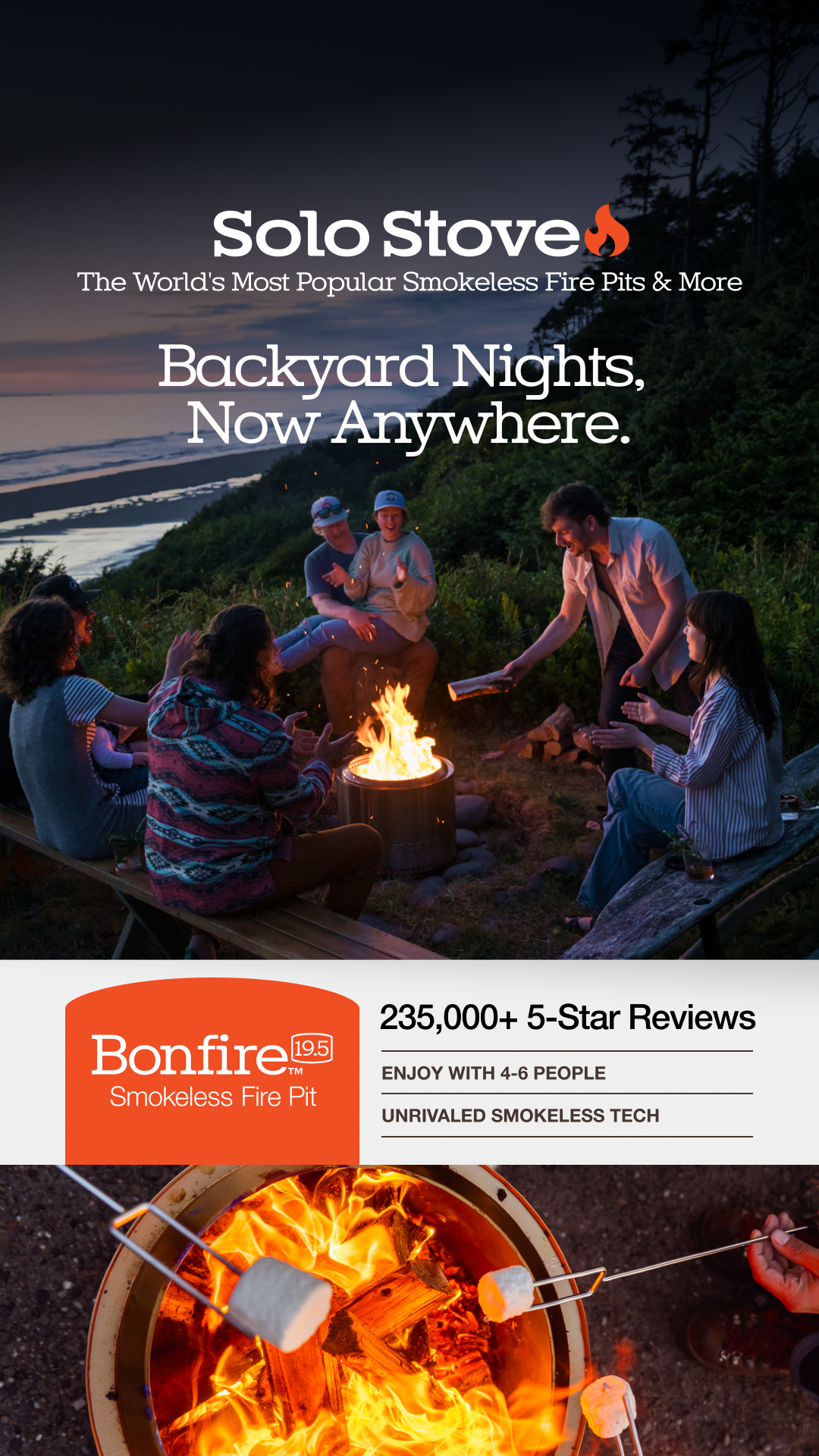 Solo Stove Facebook ad