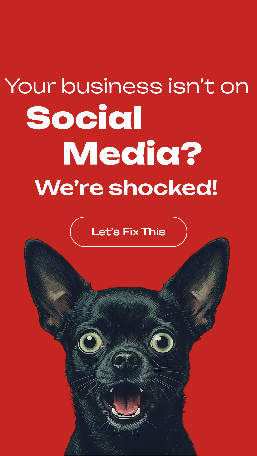 MELONAD Facebook ad: Social Media That Stands Out