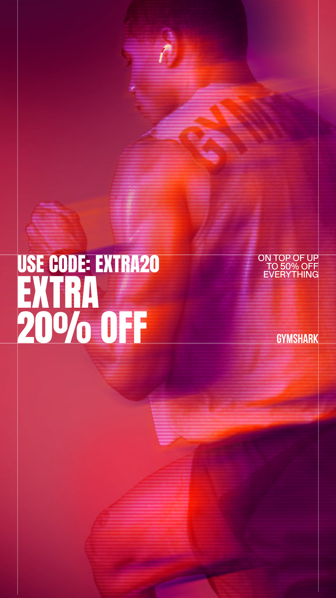 Gymshark Facebook ad