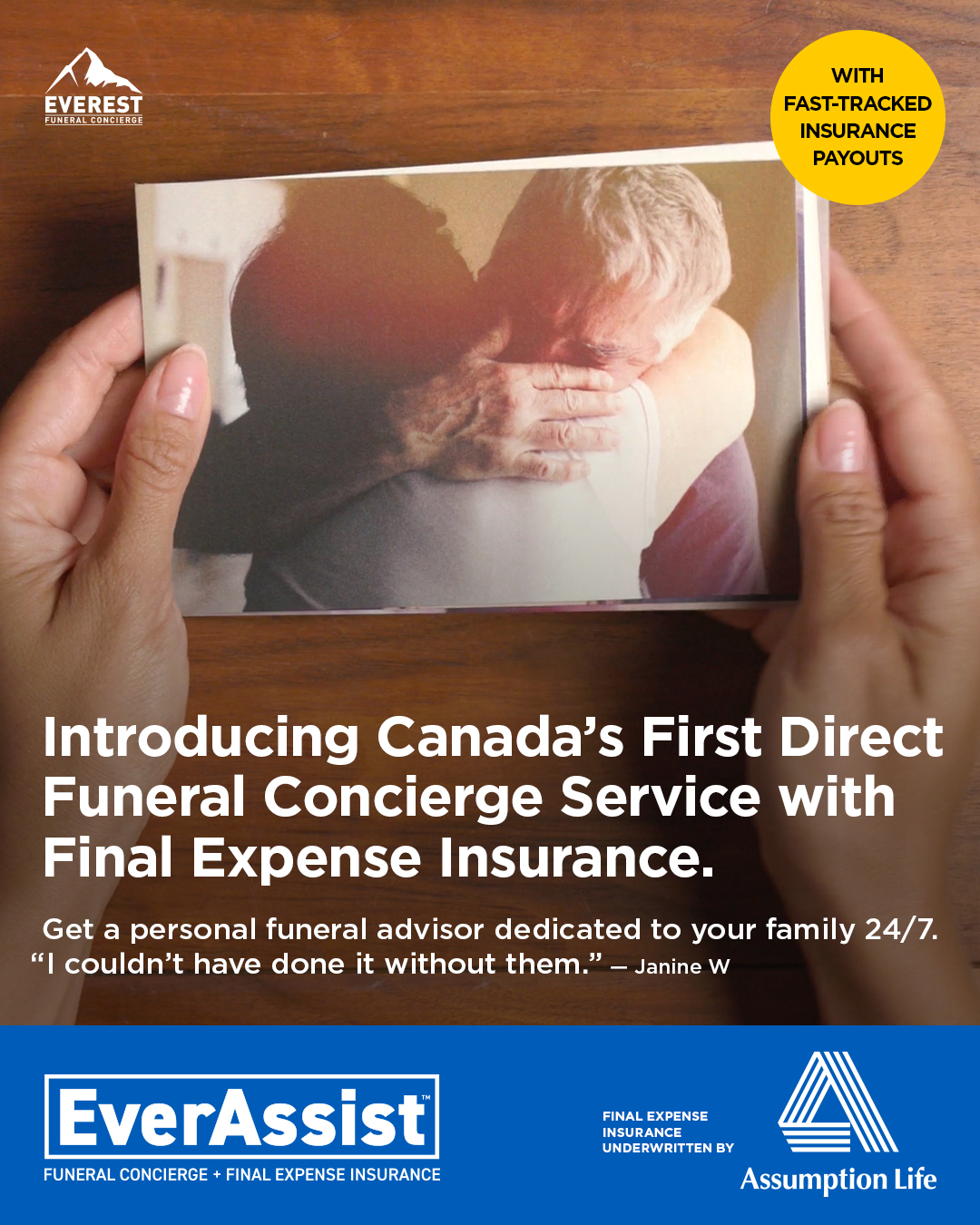 Everest Funeral Concierge Facebook ad