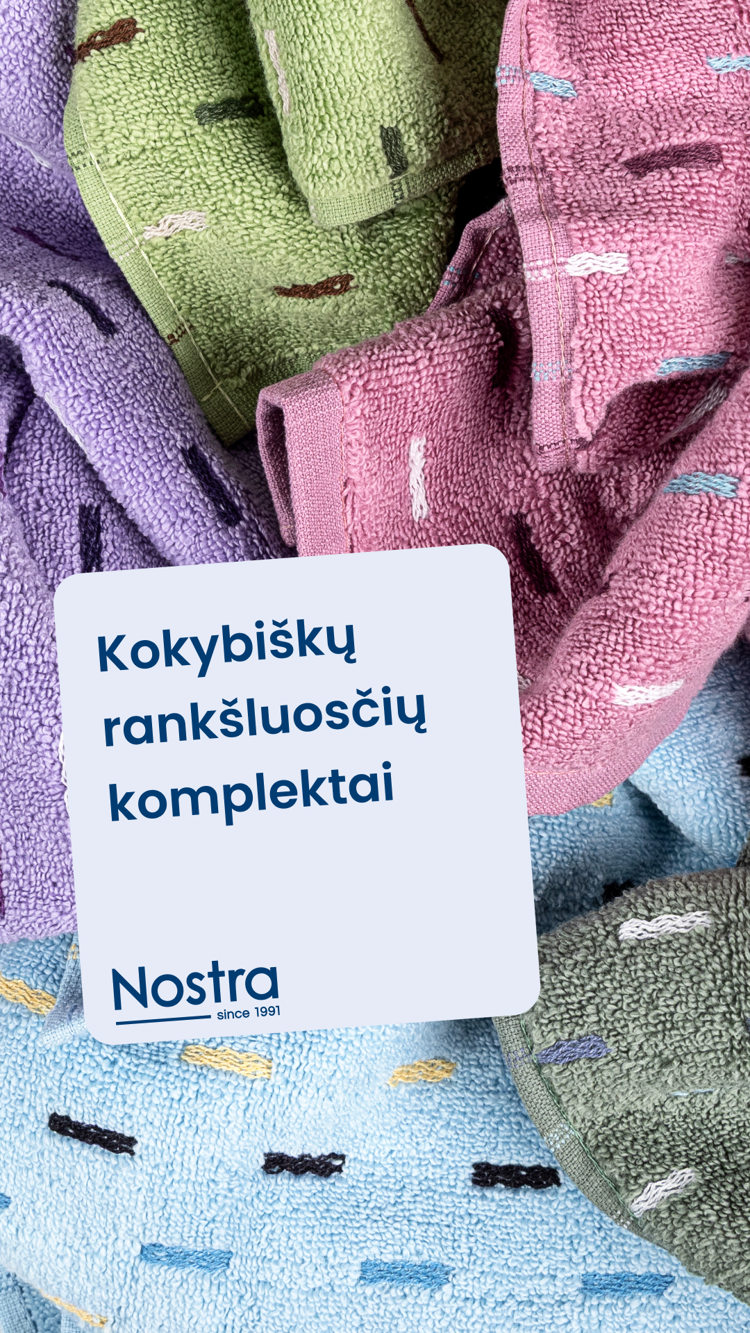 Nostra- Tekstilė Jūsų namams Facebook ad
