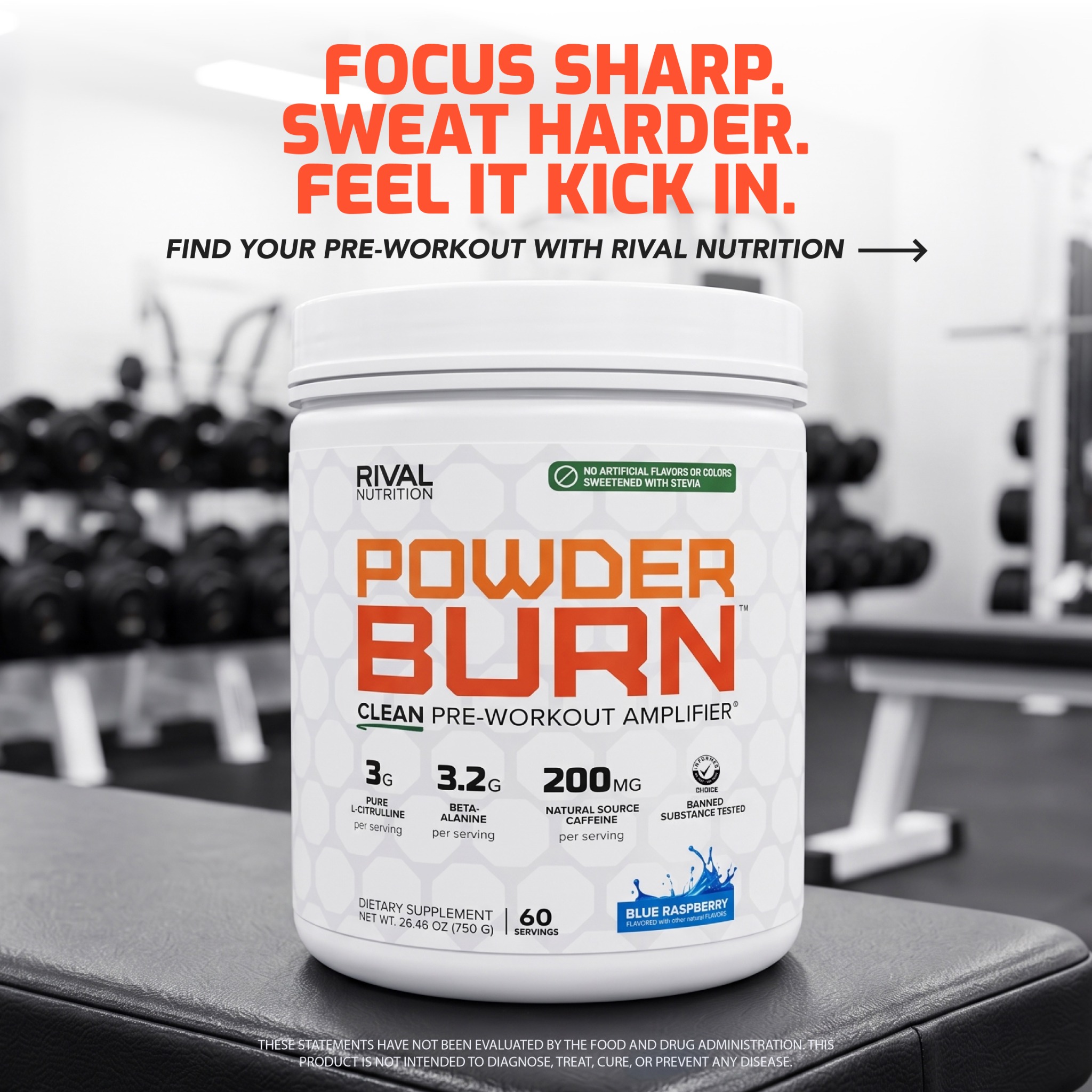 Rival Nutrition Facebook ad