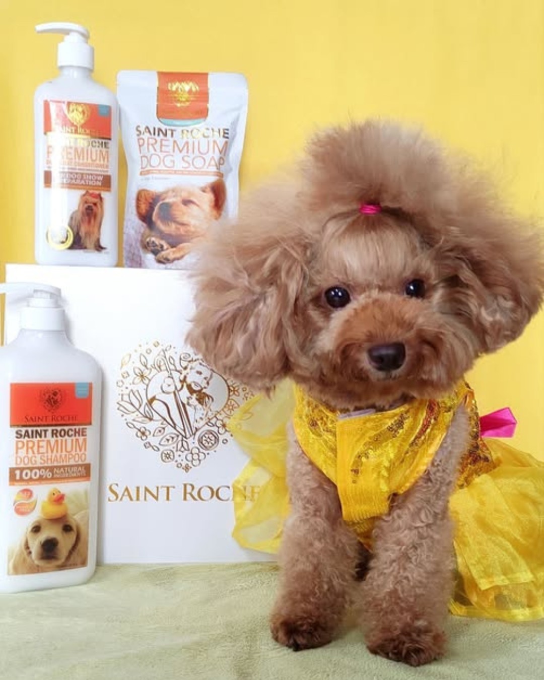 Saint Roche Premium Dog Shampoo Facebook ad
