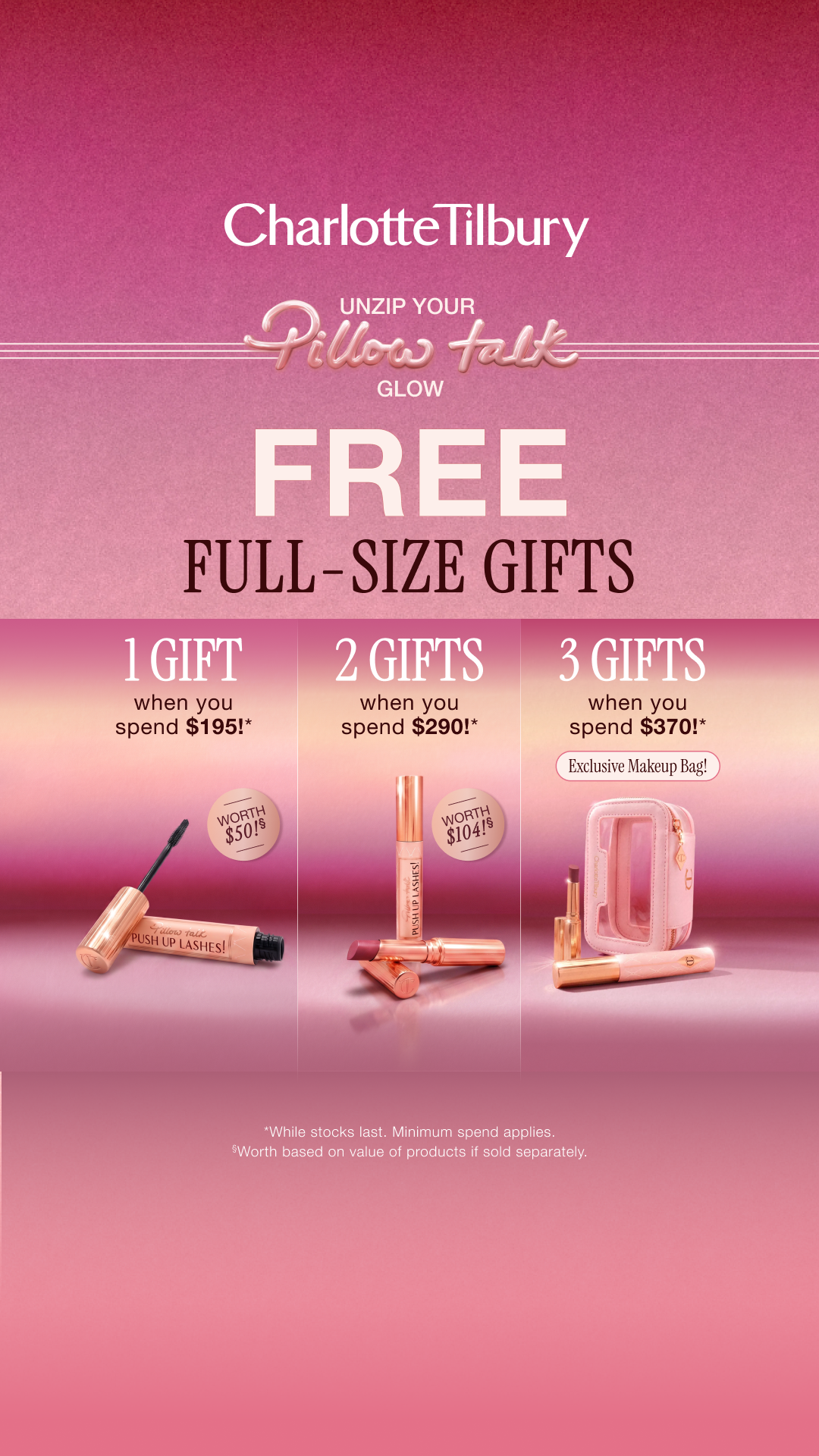 Charlotte Tilbury Facebook ad
