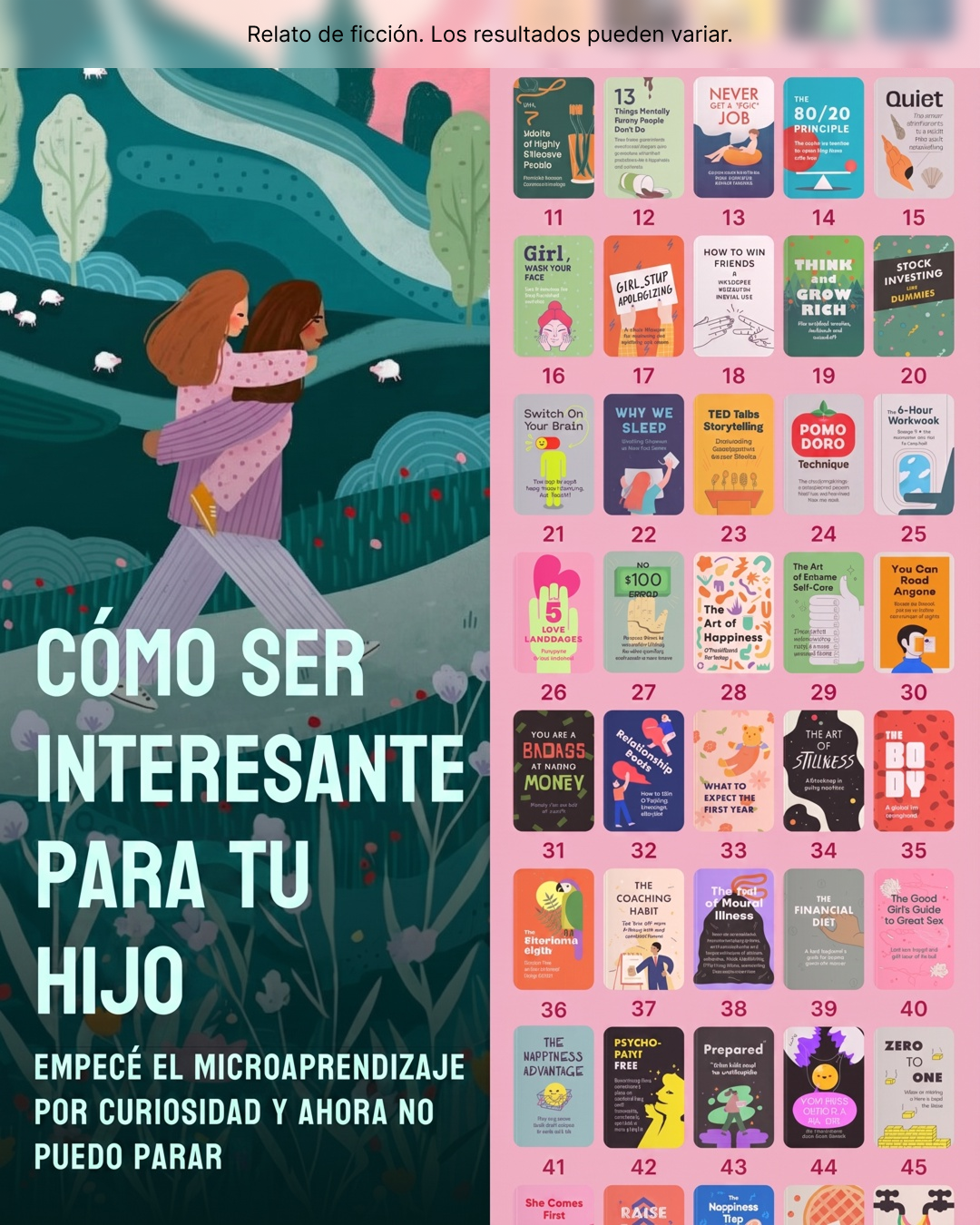 Headway: App de crecimiento diario Español Facebook ad: La crianza consciente se aprende