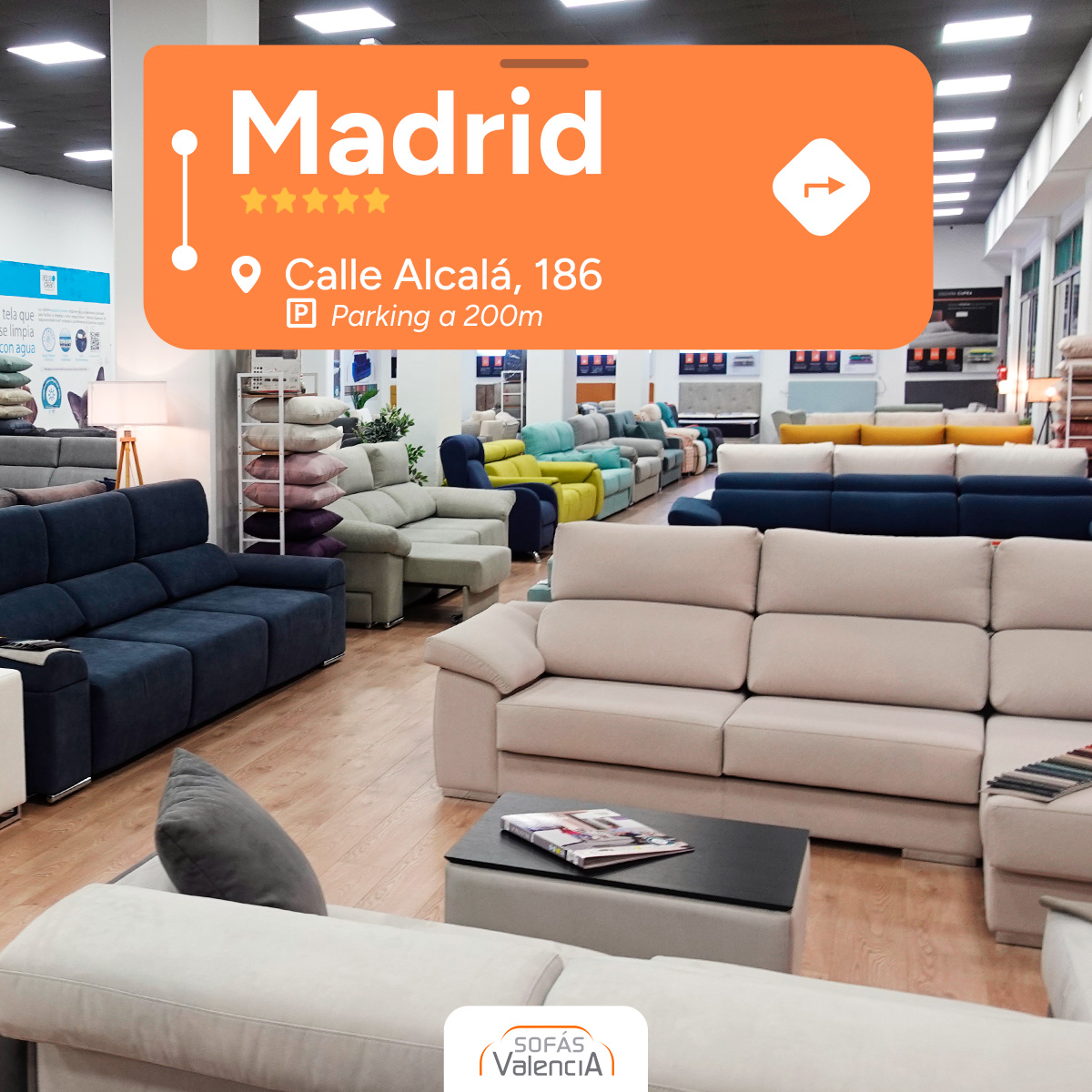 Sofás Valencia Facebook ad: Tienda de Sofás a Medida en Calle Alcalá…