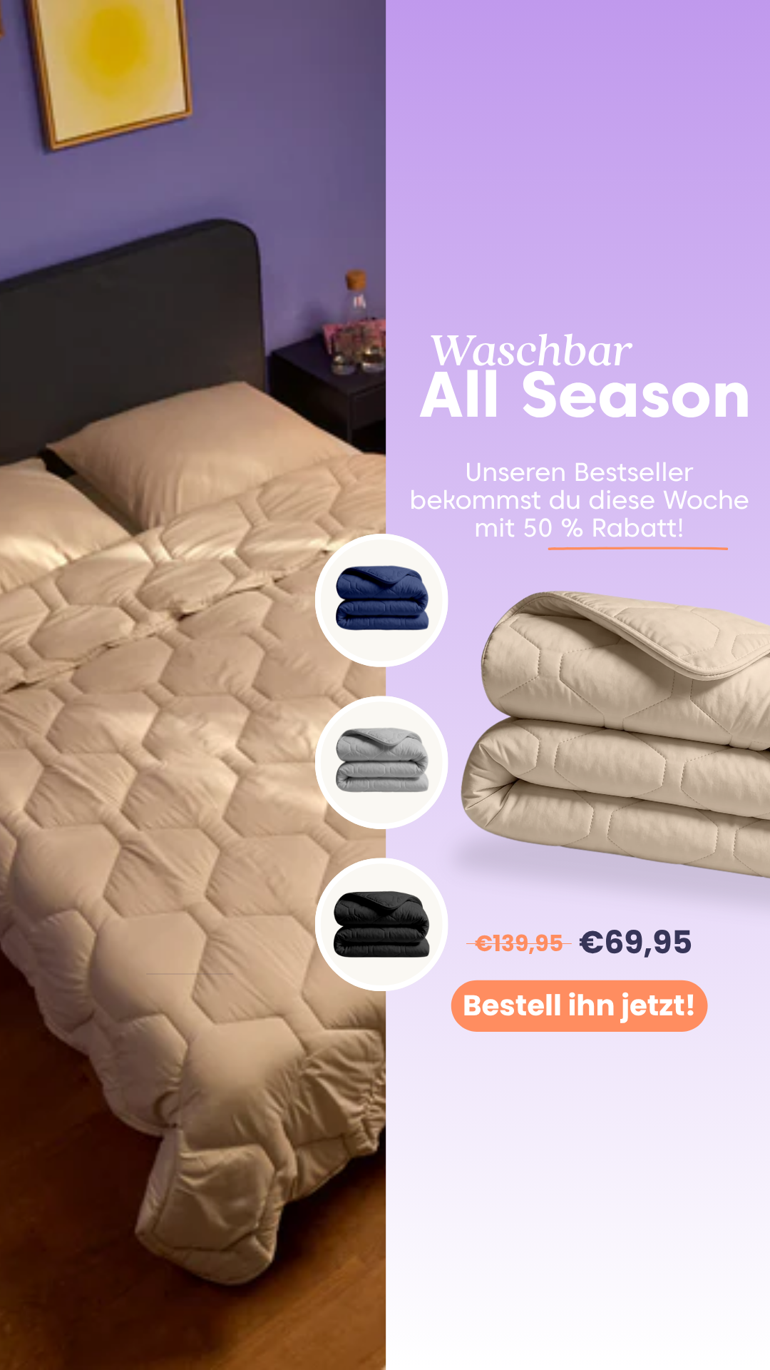 Thehappybed.de Facebook ad