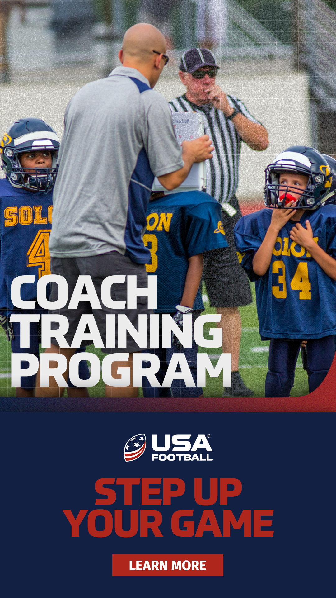USA Football Facebook ad