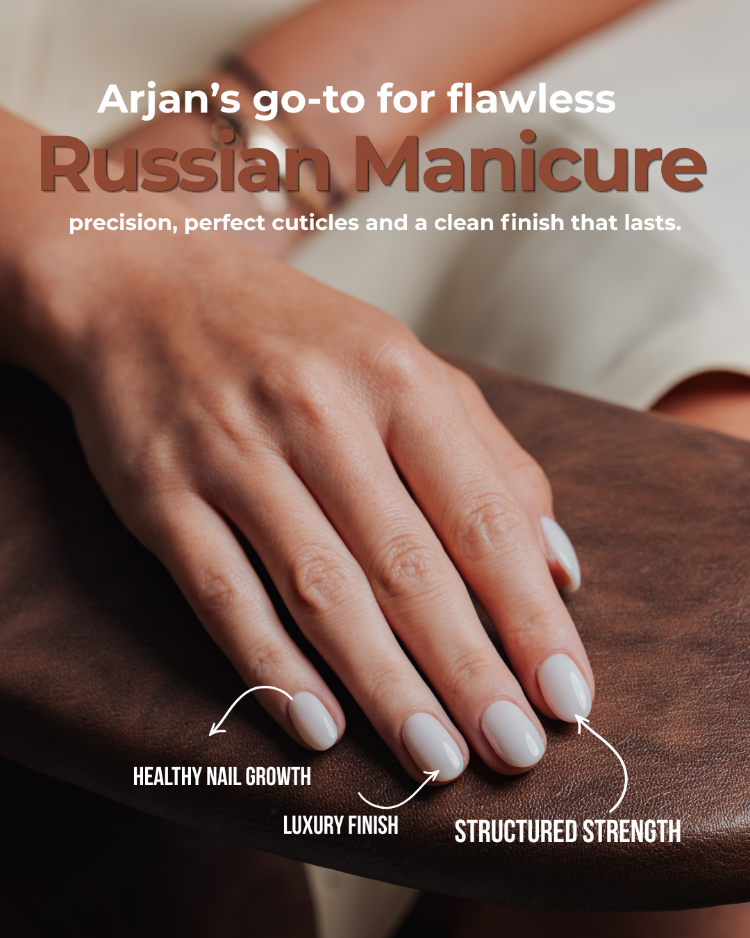 Boho Salon Facebook ad: Russian Manicure at Boho