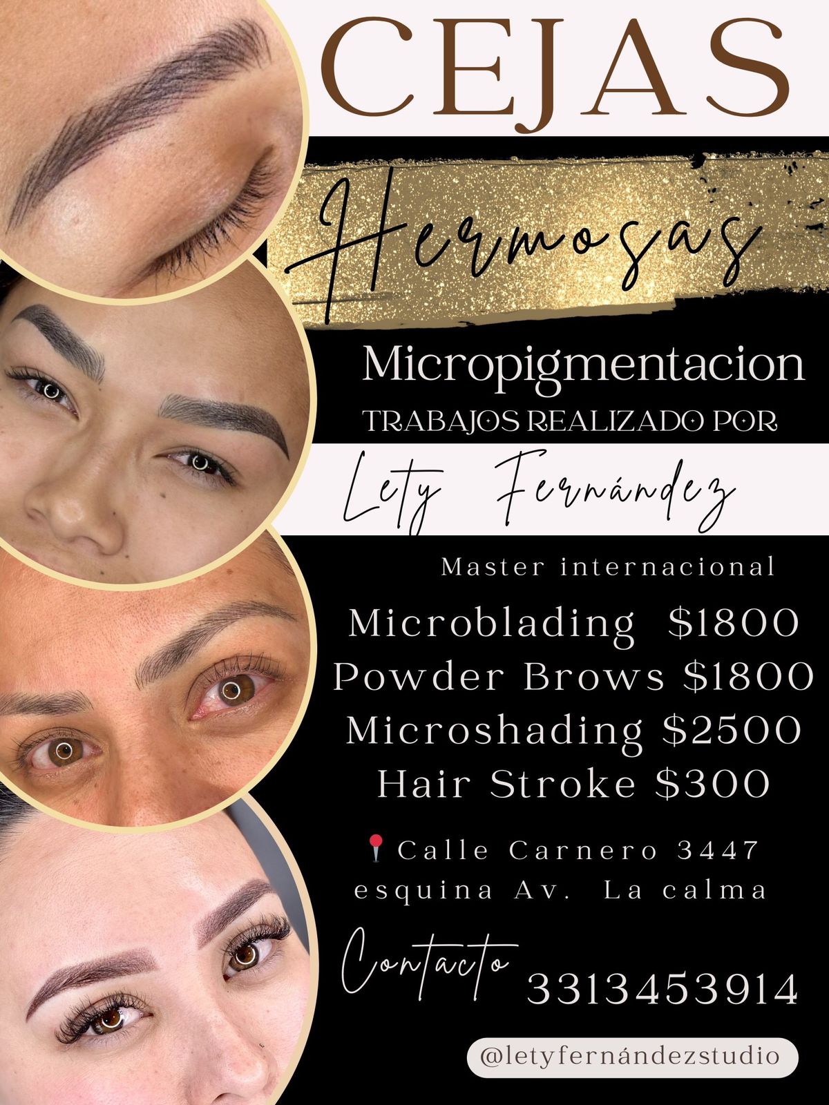 Lety Fernández Studio Facebook ad from Mar 21, 2026