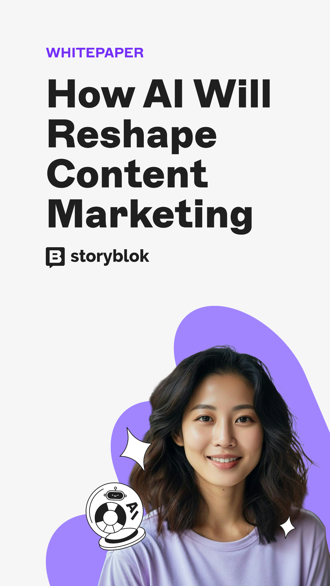 Storyblok Facebook ad