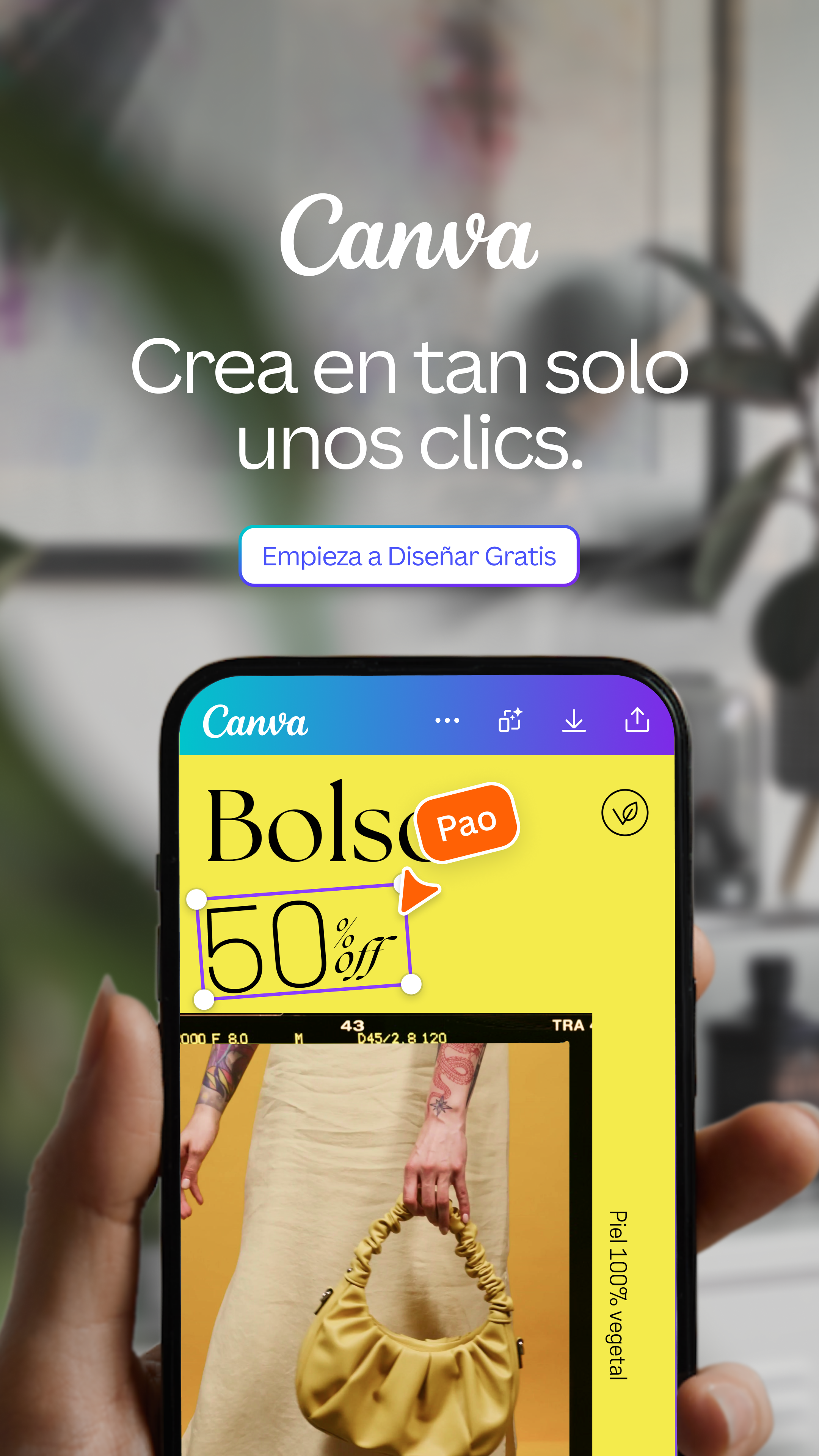 Canva Mexico Facebook ad