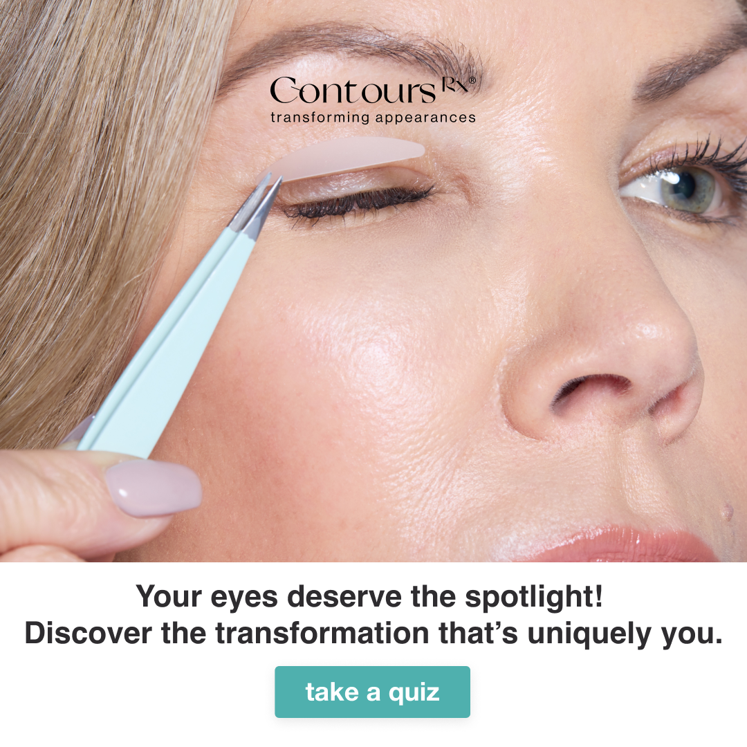 Contours Rx Facebook ad: Personalized Tips for Bright, Beautiful Eyes - Take the Quiz