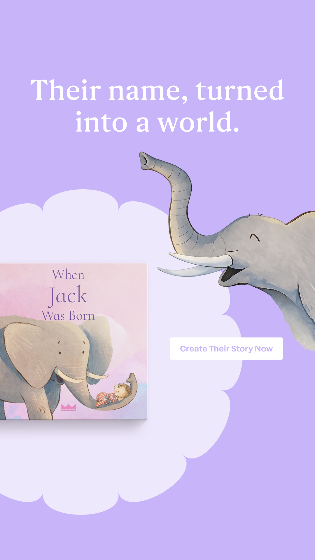 Wonderbly Facebook ad