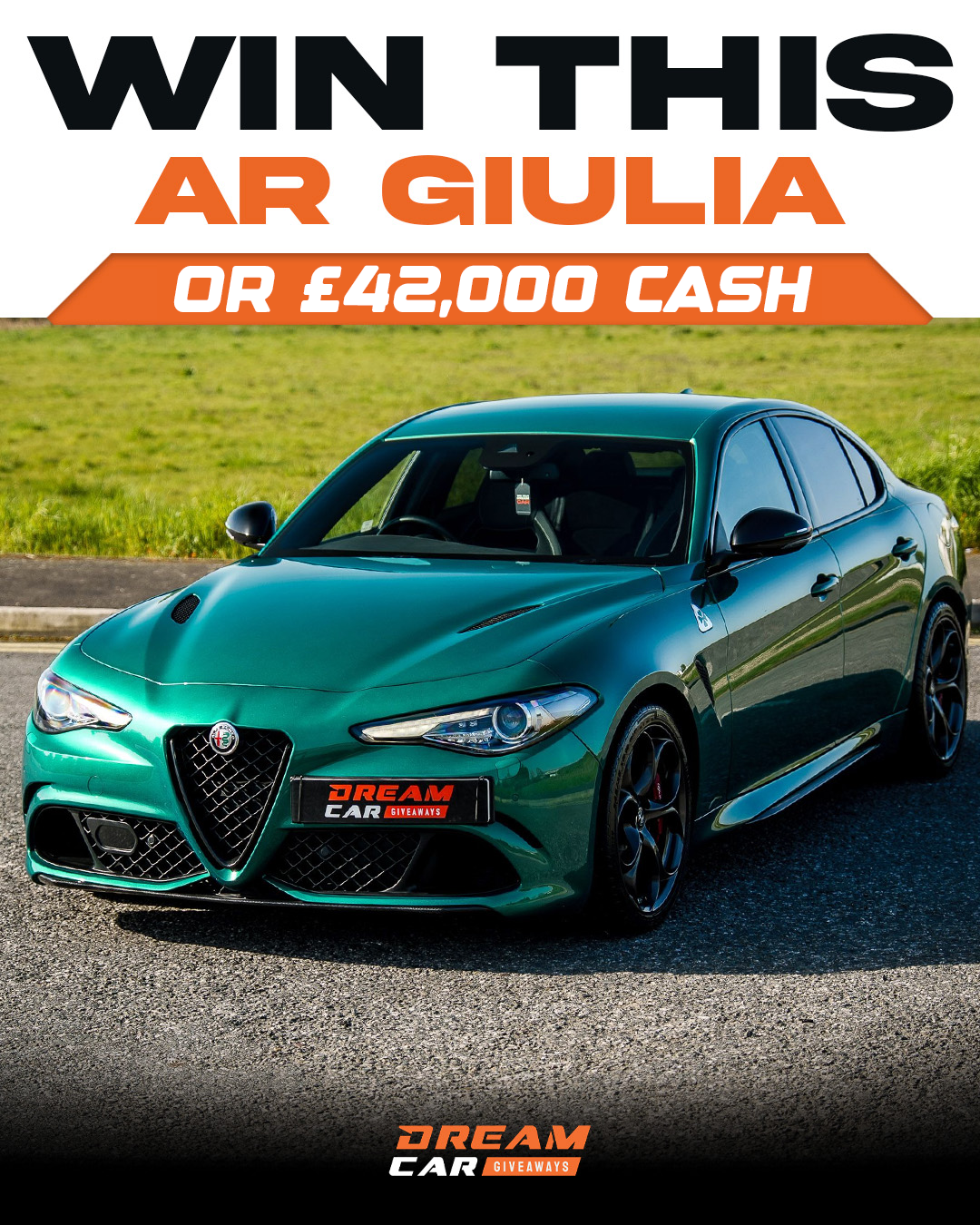 Dream Car Giveaways Facebook ad