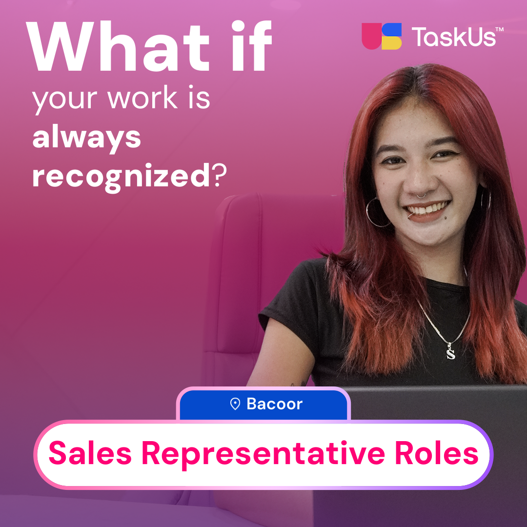TaskUs Facebook ad