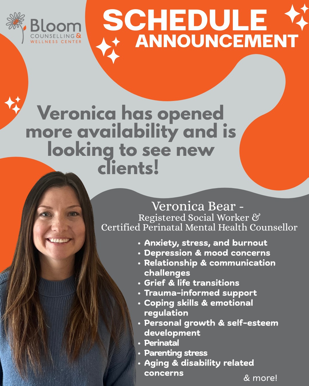 Bloom Counselling & Wellness Center Facebook ad