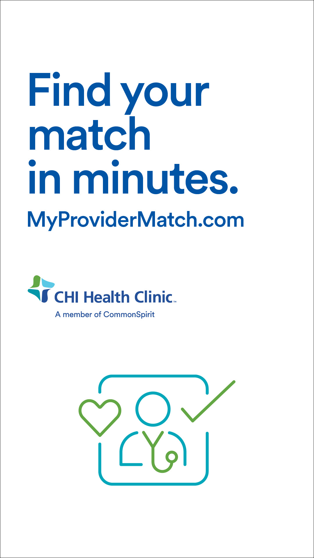 CHI Health Facebook ad