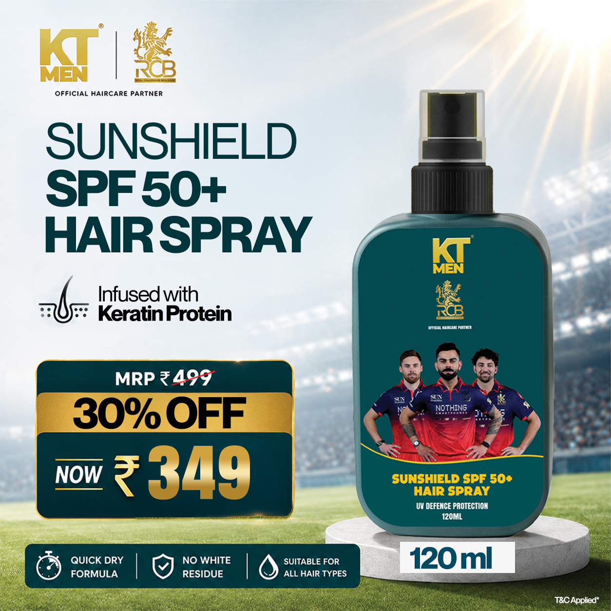 KT MEN Facebook ad