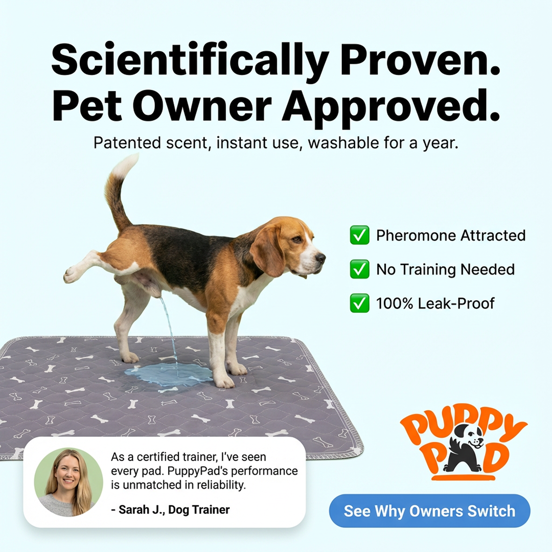PuppyPad Facebook ad