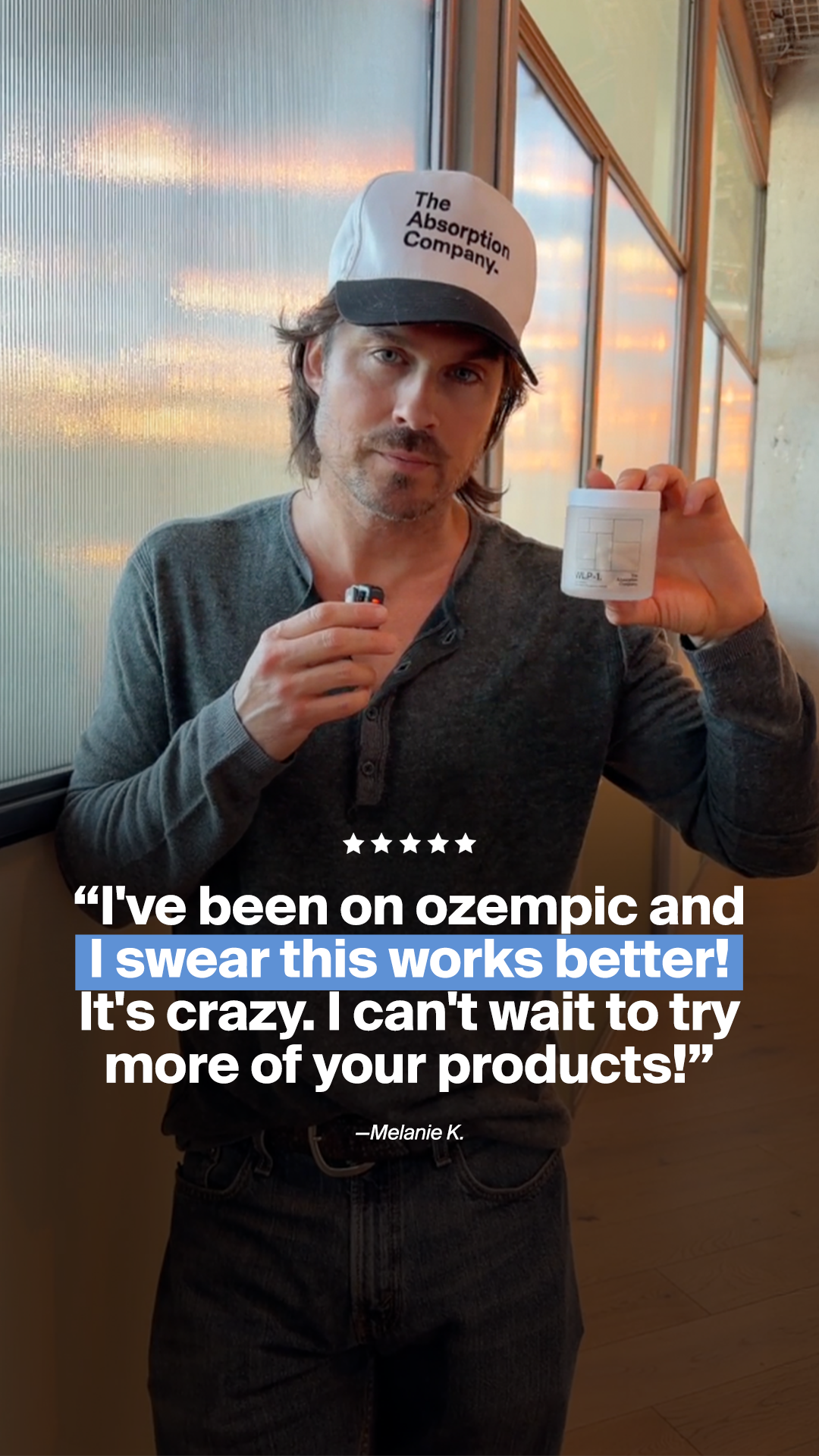 The Absorption Company Facebook ad