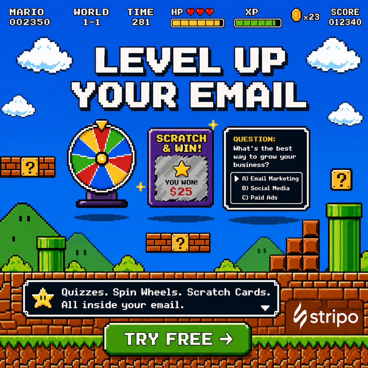 Stripo Email Design Platform Facebook ad