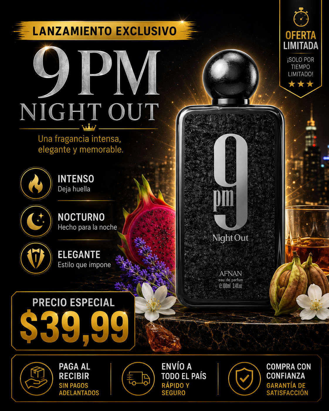 Aromas del Mundo Perfumeria Facebook ad: No dejes pasar la noche perfecta: Haz clic y llévate tu…