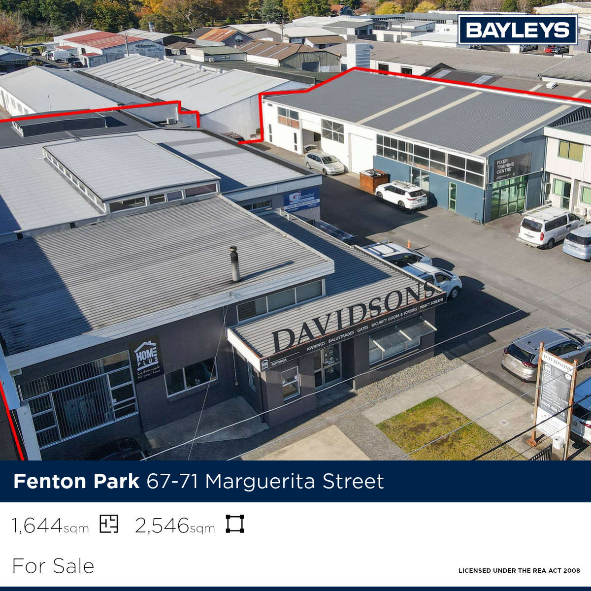 Bayleys Rotorua Commercial Facebook ad: Two properties - Buy one or both