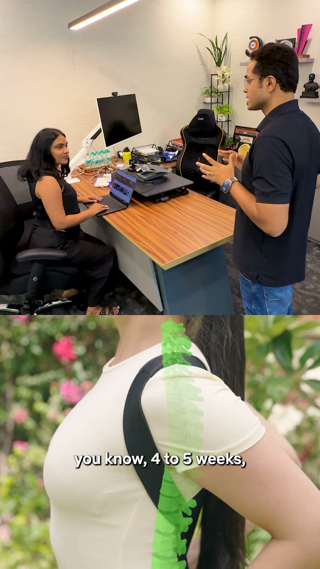 Frido Facebook ad: Frido Orthotics Posture Corrector Pro