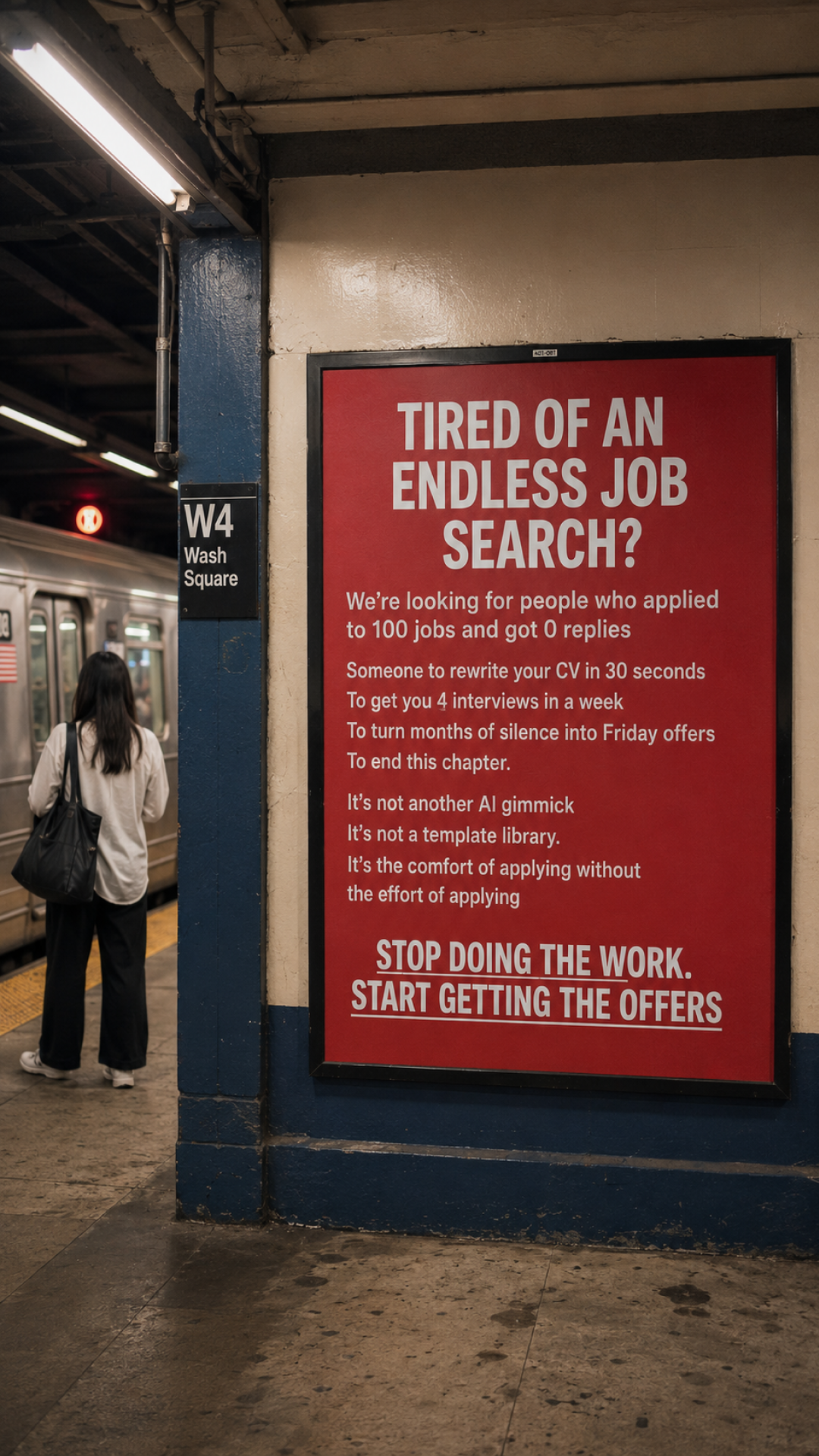 Fitly Facebook ad: Thousands are getting hired faster. Your turn.